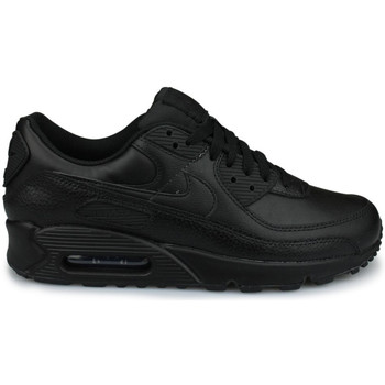 Zapatos Hombre Zapatillas bajas Nike Air Max 90 Leather Noir Negro