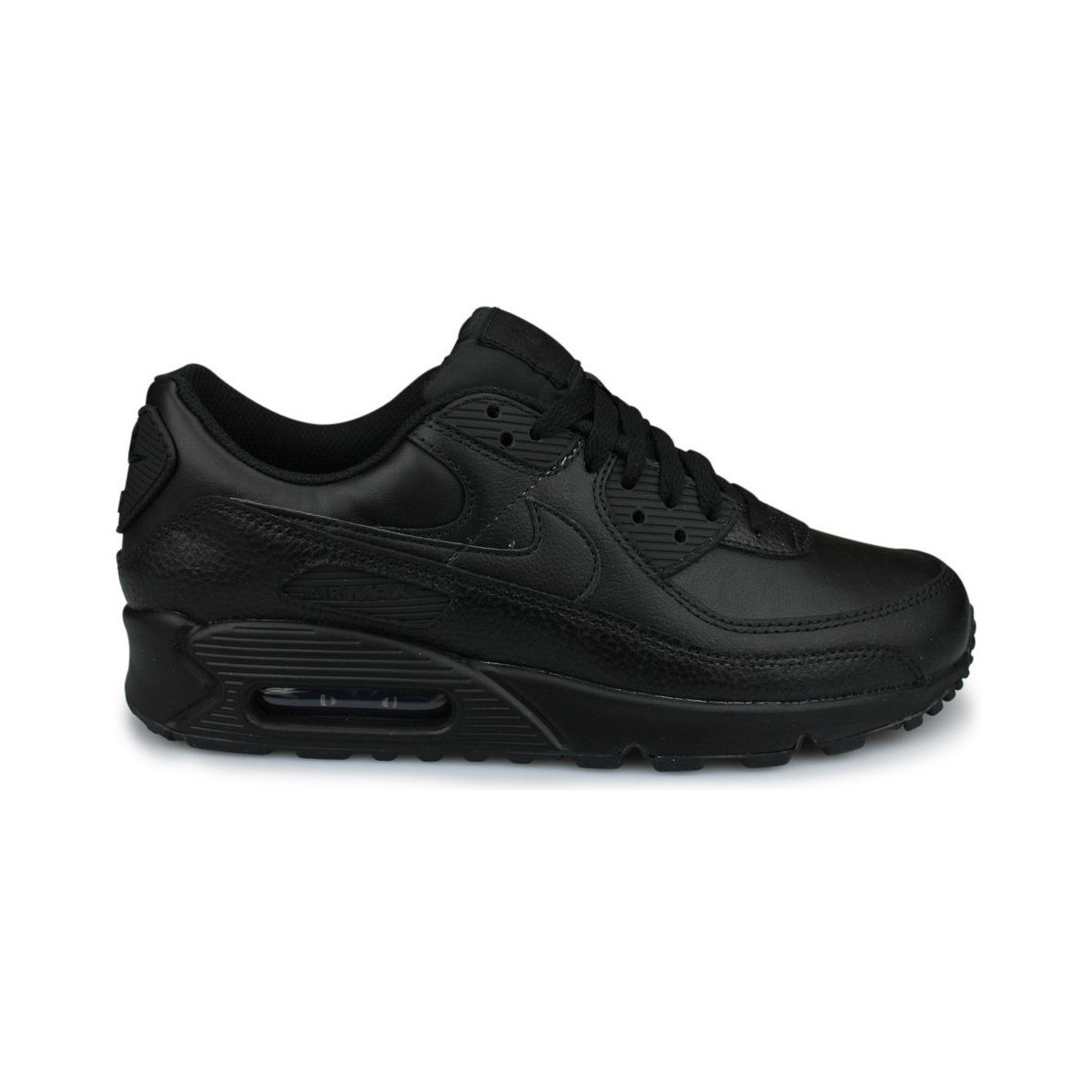 Zapatos Hombre Zapatillas bajas Nike Air Max 90 Leather Noir Negro
