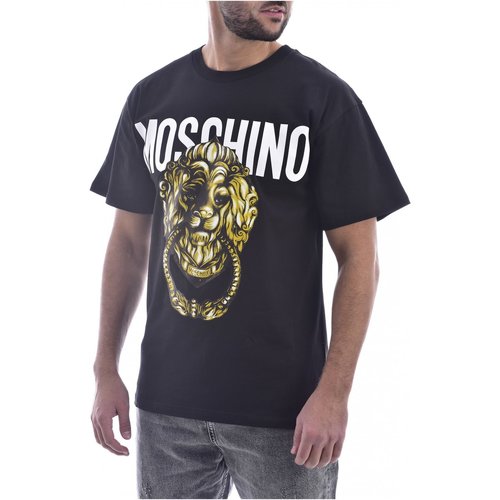 textil Hombre Camisetas manga corta Moschino ZA0716 - Hombres Negro