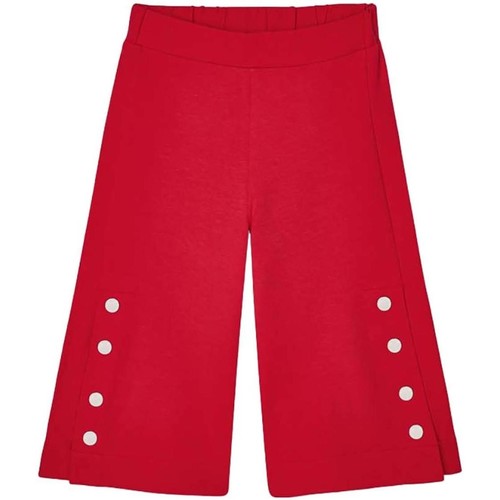 textil Niña Pantalones Mayoral Pantalon culotte botones Rojo