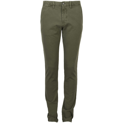 textil Hombre Pantalones Tommy Hilfiger MW0MW04651321 |  Bleecker Slim Verde