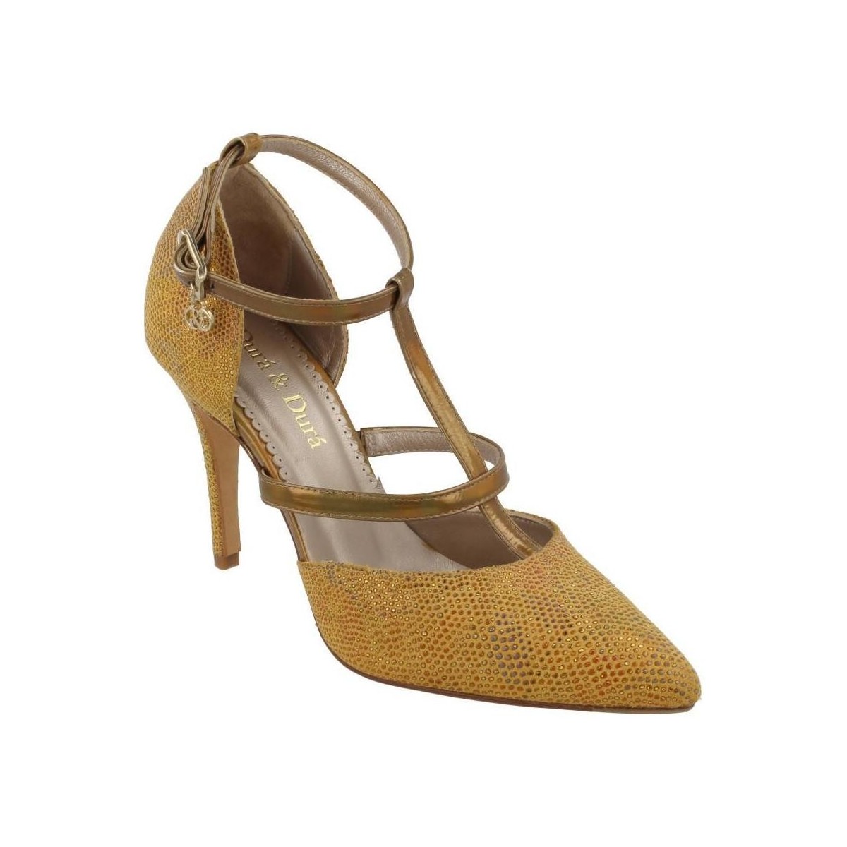 Zapatos Mujer Derbie & Richelieu Durá - Durá 1670 MOJAVE Oro