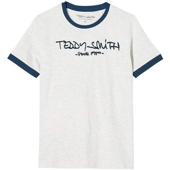 textil Niño Camisetas manga corta Teddy Smith  Blanco