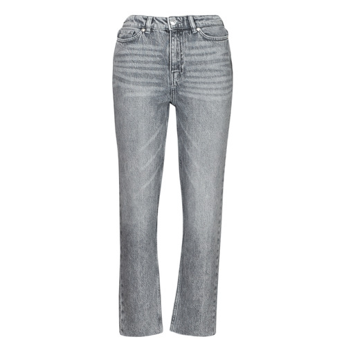 textil Mujer Vaqueros slim Only ONLEMILY Gris
