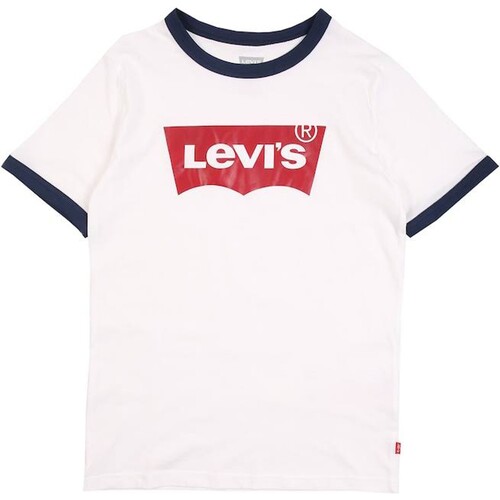 textil Niña Camisetas manga corta Levi's 160407 Blanco