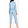 textil Mujer Pijama Ajour 7-8 Olvídame-no-pantalones de pijama azul celeste Azul