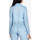 textil Mujer Pijama Ajour El pijama de manga larga Forget-Me-Not en azul celeste Azul