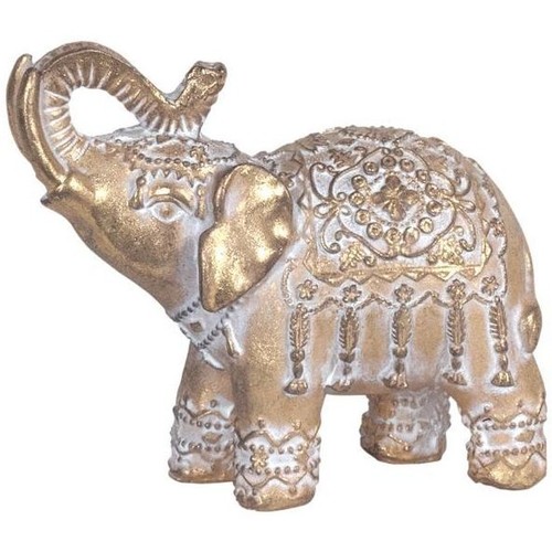 Casa Figuras decorativas Signes Grimalt Elefante Dorado Pequeño Oro