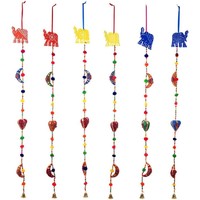 Casa Decoraciones festivas Signes Grimalt Colgante Elefante Set 6U Multicolor