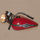 Casa Figuras decorativas Signes Grimalt Adorno Pared Moto Con Led Rojo