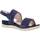 Zapatos Sandalias Stonefly EVE 9 VELOUR Azul