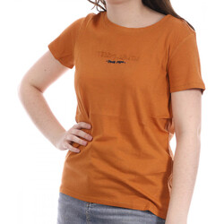 textil Mujer Tops y Camisetas Teddy Smith  Naranja