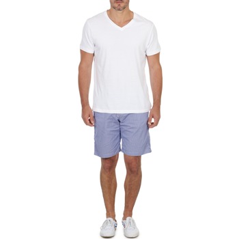 textil Hombre Shorts / Bermudas Franklin & Marshall GAWLER Azul / Beige