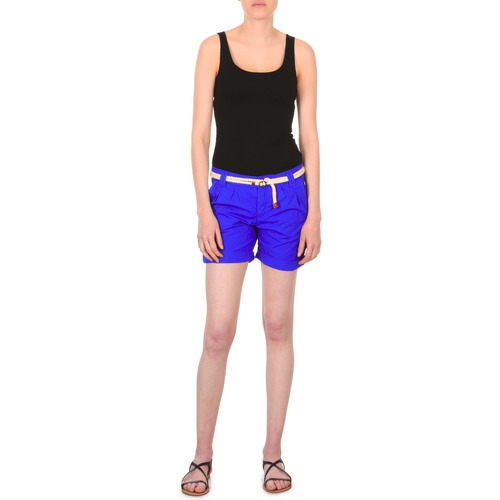 textil Mujer Shorts / Bermudas Franklin & Marshall CALOUNDRA Azul