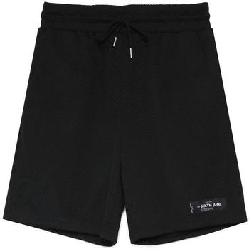 textil Hombre Shorts / Bermudas Sixth June Short  Mesh Logo Negro