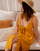 textil Mujer Vestidos largos Céleste CAMOMILLE Amarillo