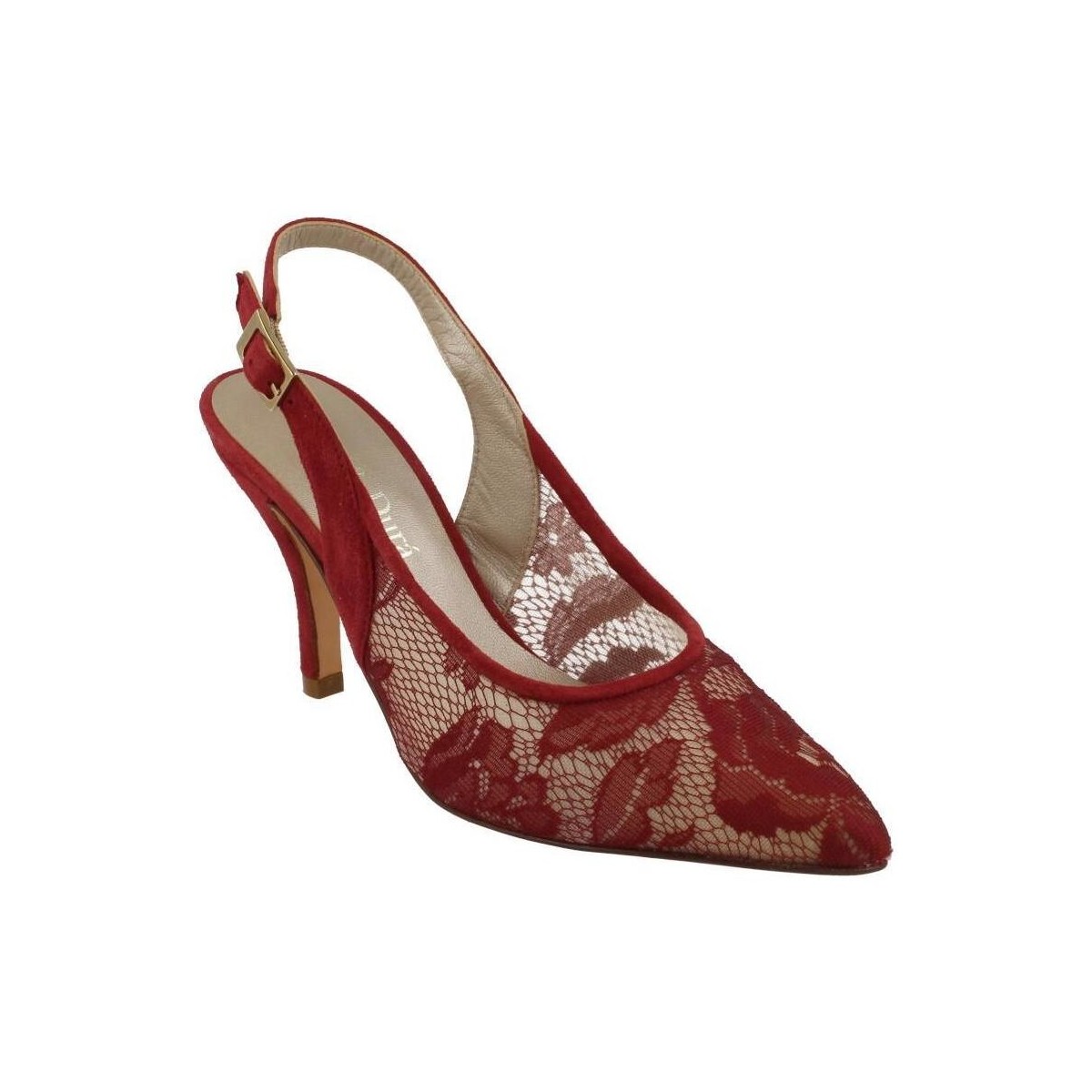 Zapatos Mujer Derbie & Richelieu Durá - Durá 1357 NIZA Rojo