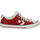 Zapatos Hombre Zapatillas bajas Converse STAR LONA ROJO Rojo