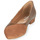 Zapatos Mujer Bailarinas-manoletinas JB Martin TENDRE Cabra / Piel / Camel