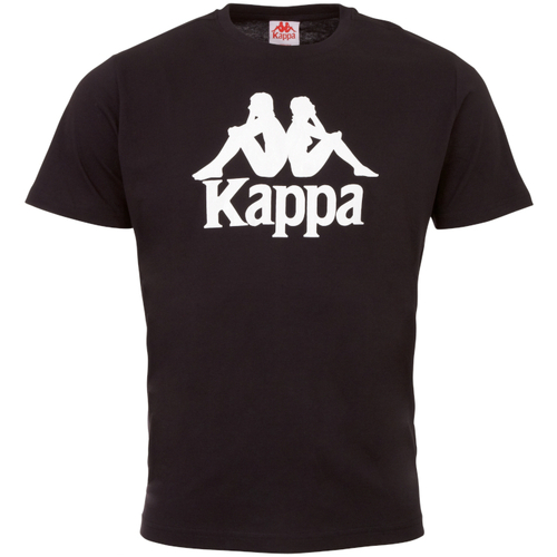 textil Niño Camisetas manga corta Kappa Caspar Kids T-Shirt Negro