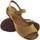 Zapatos Mujer Multideporte Interbios Sandalia señora INTER BIOS 4458 mostaza Amarillo