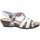Zapatos Mujer Sandalias Xapatan 4162 Blanco