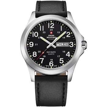 Relojes & Joyas Hombre Relojes analógicos Swiss Military By Chrono SMP36040.15, Quartz, 42mm, 5ATM Plata