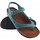 Zapatos Mujer Multideporte Interbios Sandalia señora INTER BIOS 7164 vaquero Azul