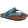 Zapatos Hombre Multideporte Interbios Sandalia caballero INTER BIOS 9511 vaquero Azul