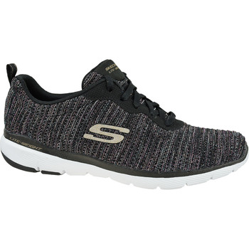 Zapatos Mujer Zapatillas bajas Skechers Flex Appeal 3.0 Endless Glamour Negro