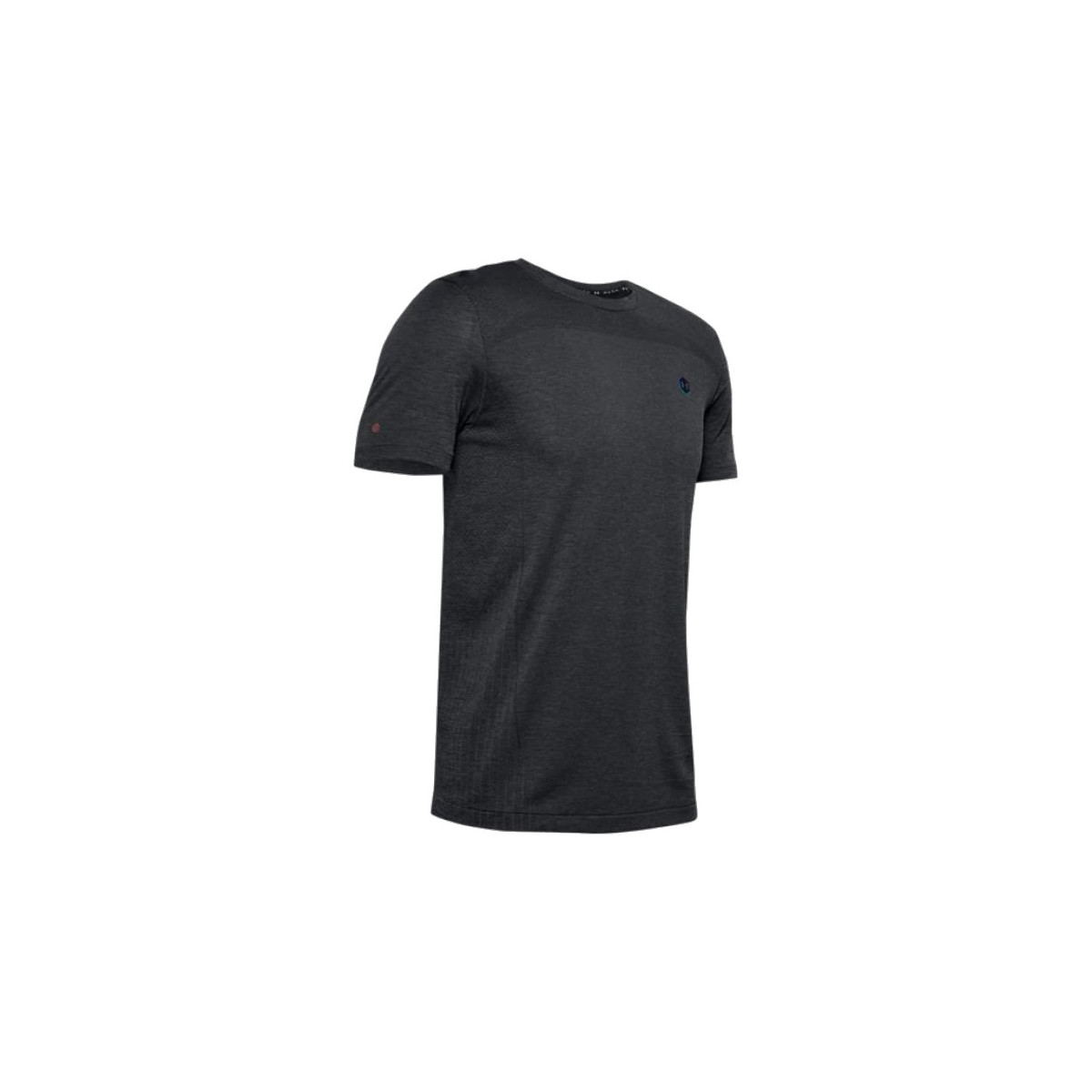 textil Hombre Camisetas manga corta Under Armour Rush Seamless Fitted SS Tee Negro