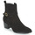 Zapatos Mujer Botas de caña baja JB Martin AUDE Piel / Negro