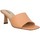 Zapatos Mujer Zuecos (Mules) Lola Cruz 124 Cuir Femme Orange Pale Naranja