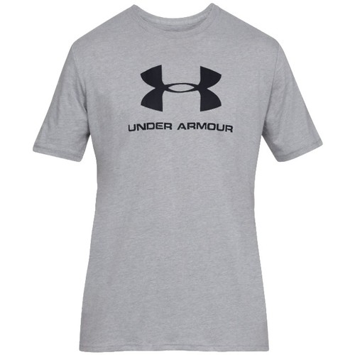 textil Hombre Camisetas manga corta Under Armour Sportstyle Logo Tee Gris