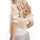 textil Mujer Tops / Blusas Lisca Top transparente con mangas tres cuartos Limitless  Cheek Blanco