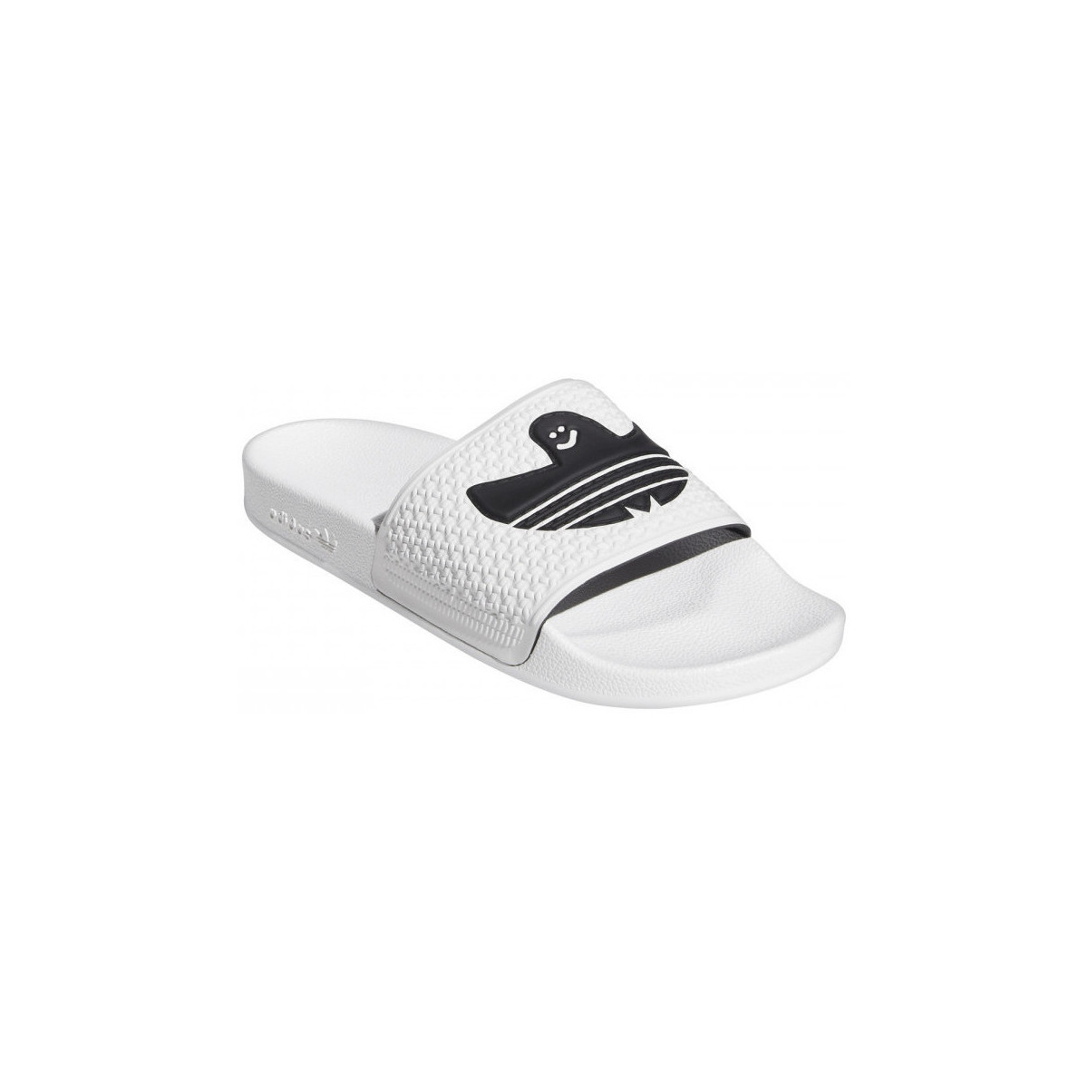 Zapatos Hombre Sandalias adidas Originals Shmoofoil slide Blanco
