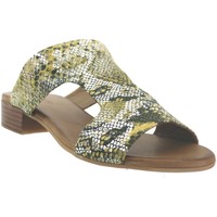 Zapatos Mujer Zuecos (Mules) K.mary Kir Amarillo