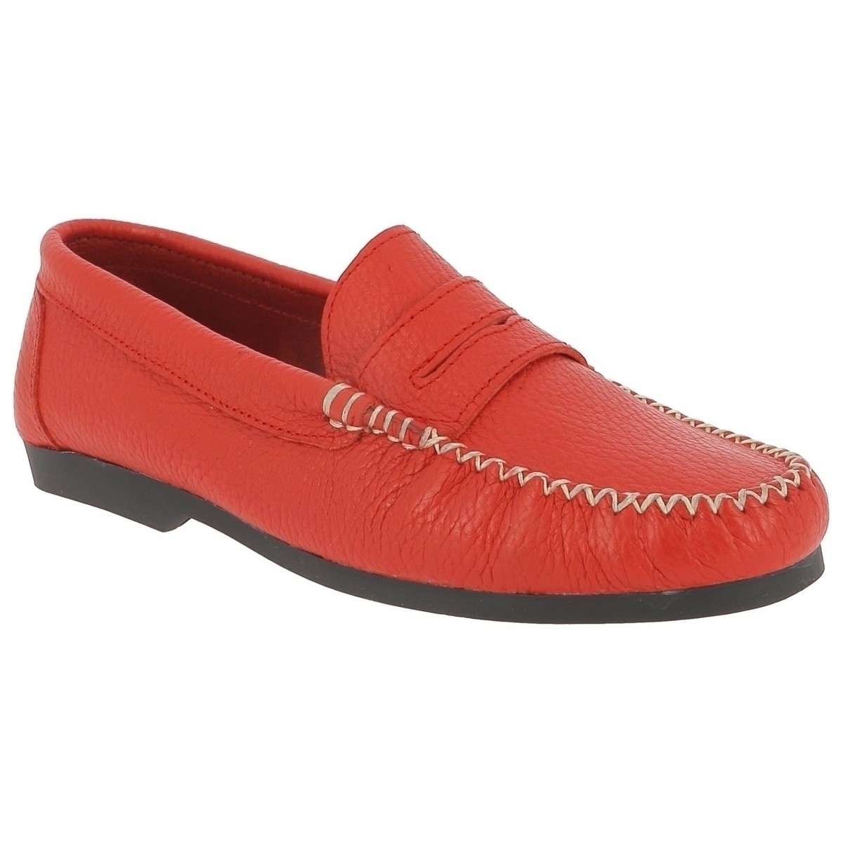 Zapatos Mujer Mocasín Xavier Danaud 97128 Rojo