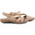 Zapatos Mujer Sandalias Walk & Fly 3861-35580 Beige