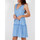 textil Mujer Vestidos Admas Vestido de verano sin mangas Pequeños lunares azules Azul