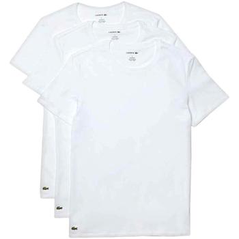 textil Camisetas manga corta Lacoste TH3451 001 BLANC Blanco