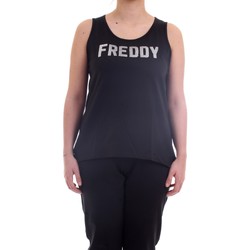 textil Mujer Tops / Blusas Freddy S1WCLK2 Tank mujer Negro
