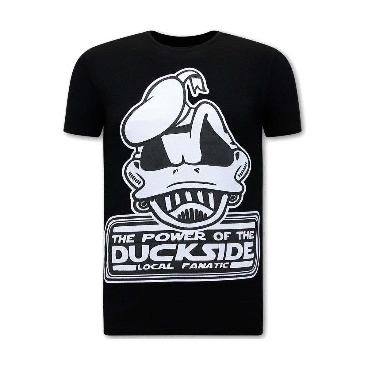 textil Hombre Camisetas manga corta Local Fanatic Hombre DuckSide Negro