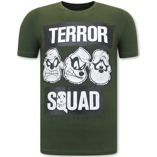textil Hombre Camisetas manga corta Local Fanatic S Beagle Boys Squad Verde