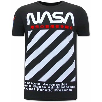 textil Hombre Camisetas manga corta Local Fanatic NASA  Hombre Negro