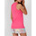 textil Mujer Pijama Admas Pantalones cortos de pijama Camiseta tirantes Colored Diamonds Rosa