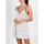 textil Mujer Pijama Admas Babydoll Rosa Marfil romántico Blanco