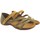 Zapatos Mujer Multideporte Interbios Sandalia señora INTER BIOS 4476 kaki Amarillo
