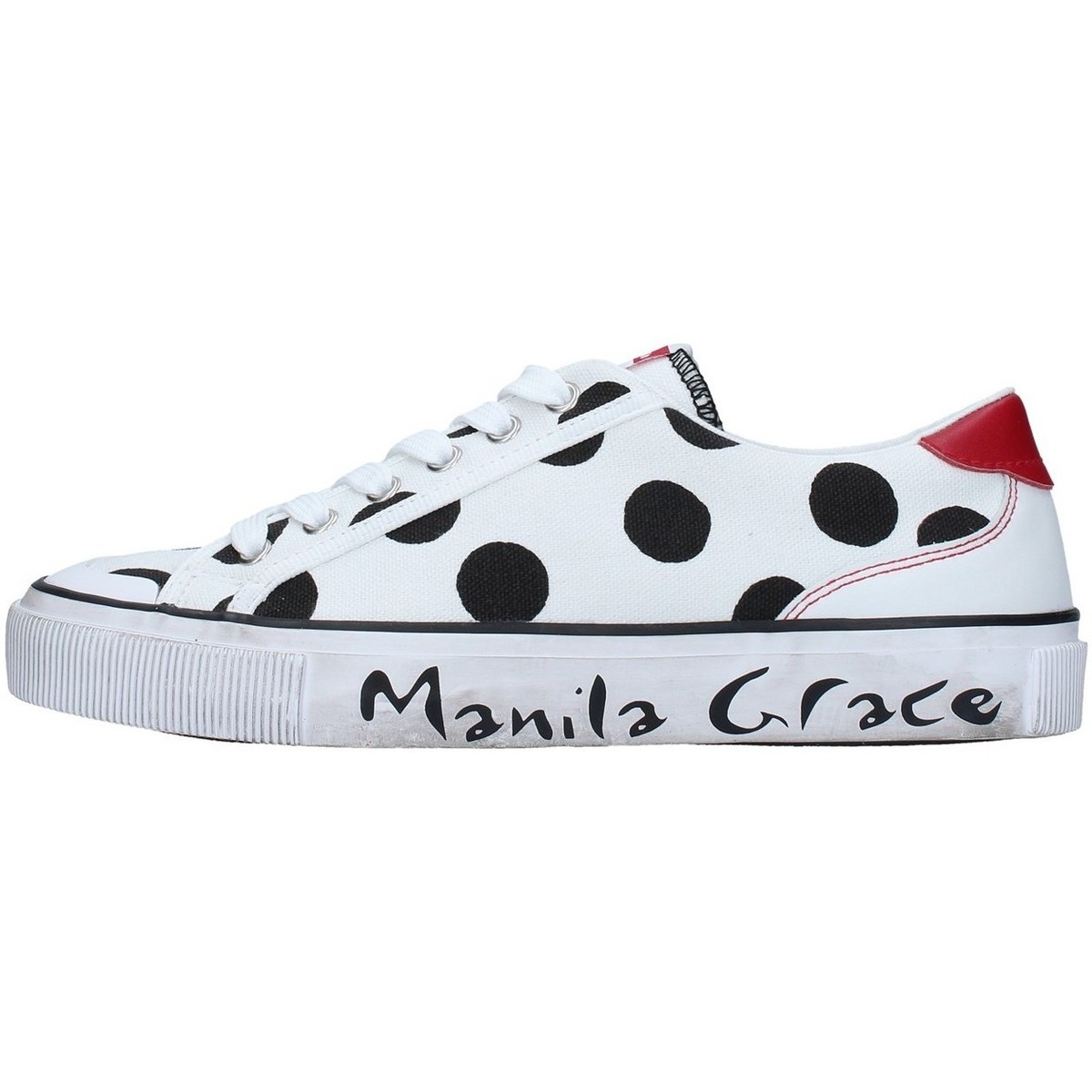Zapatos Mujer Zapatillas bajas Manila Grace S631CP Blanco