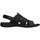 Zapatos Hombre Sandalias Enval 7222100 Negro